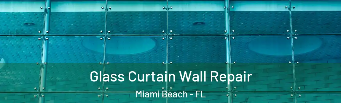 Glass Curtain Wall Repair Miami Beach - FL