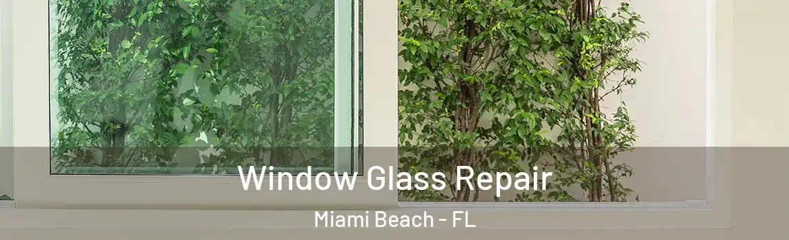 Window Glass Repair Miami Beach - FL