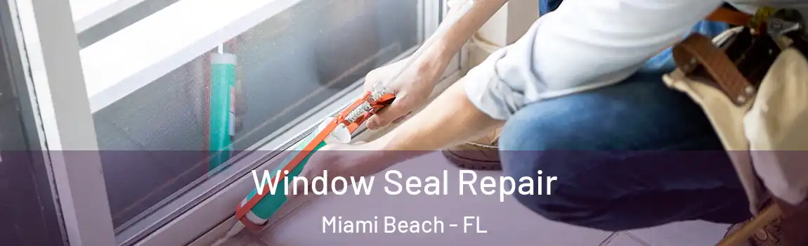 Window Seal Repair Miami Beach - FL